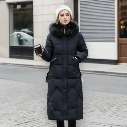 Willemien - Luxe Puffer Jas met Bontmuts