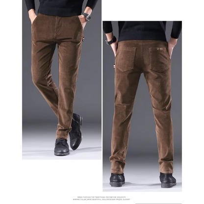 Odette - Corduroy broek met fleece voering en isolatie.