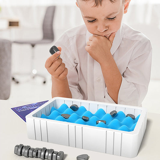 Magnetic Chess Leuk en Leerzaam Schermloos Interactief Stenen Spel Speelgoed voor Kinderen dat Cognitieve Vaardigheden Bevordert