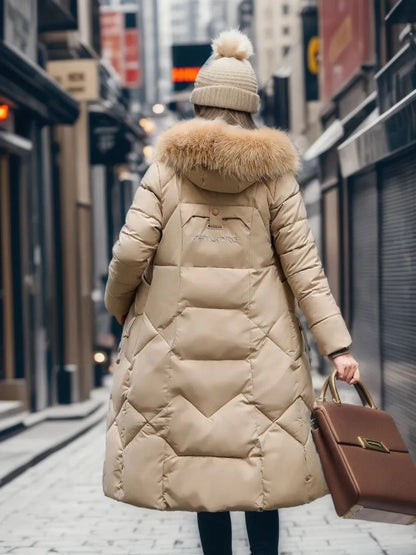 Willemien - Luxe Puffer Jas met Bontmuts