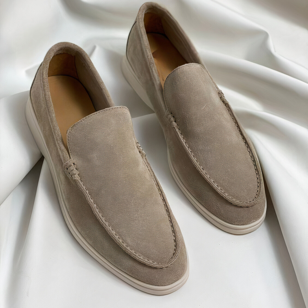 Max - Luxueuze Stoffen Loafers Voor Heren