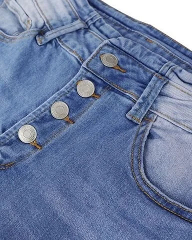 Avie - Vintage jeans met hoge taille