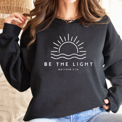BellaWear 'Be The Light' Comfi en Elegante Jersey Sweater