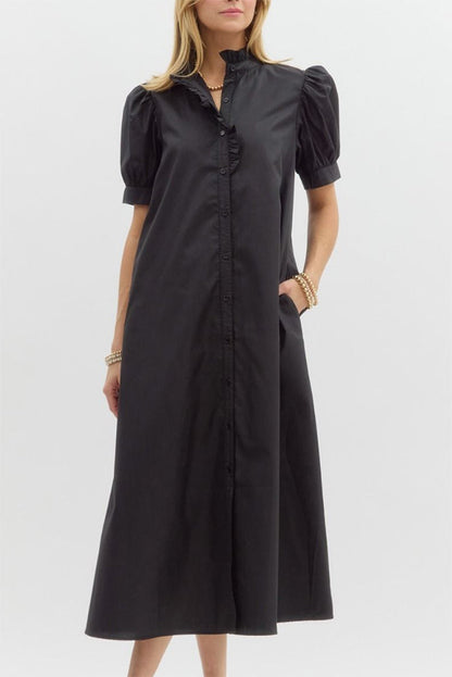 Larsa  - Maxi Jurk Tijdloze elegantie met een speelse twist