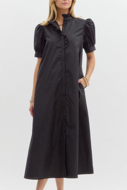Larsa  - Maxi Jurk Tijdloze elegantie met een speelse twist