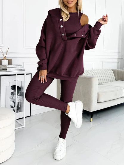 Georgina - Casual en Comfortabel Sweatshirt met Capuchon