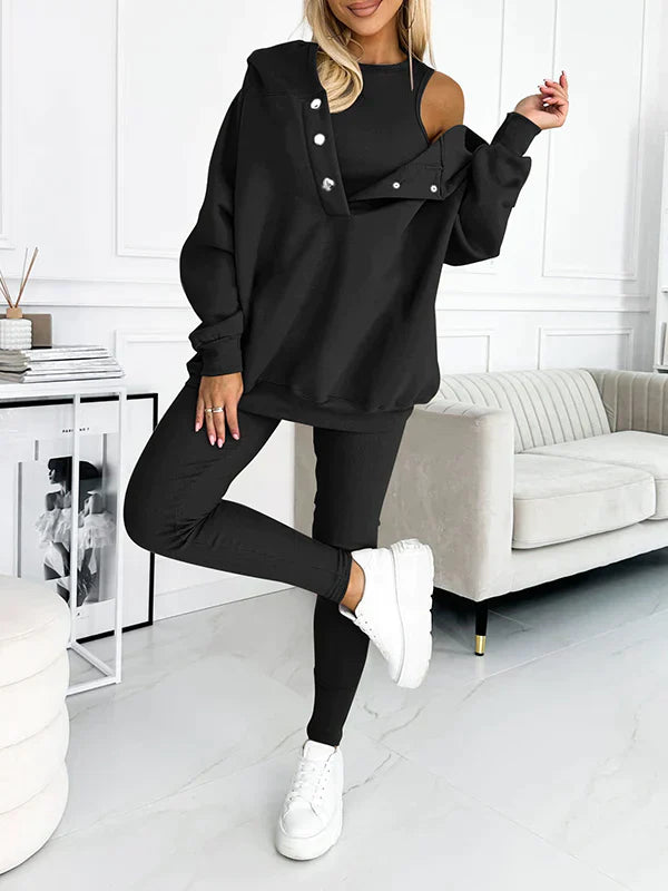 Georgina - Casual en Comfortabel Sweatshirt met Capuchon