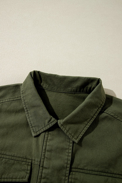 Lucas - Olijfgroene Utility Jas