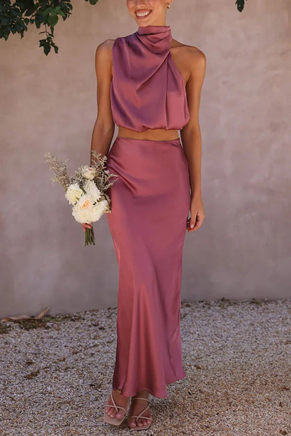 Megann - Elegante maxi rok set