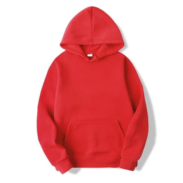 Sasha - Dames Hoodie katoenen oog bedrukt met effen kleur