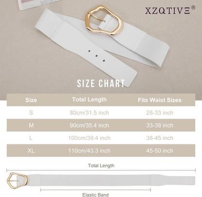 Ella - Brede Elastische Riem met Abstract Ontwerp voor Vrouwen