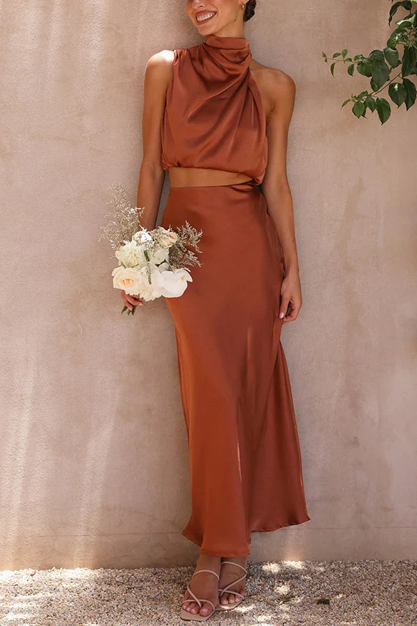 Megann - Elegante maxi rok set