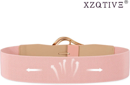 Ella - Brede Elastische Riem met Abstract Ontwerp voor Vrouwen
