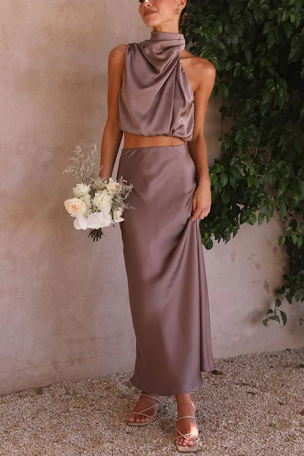 Megann - Elegante maxi rok set