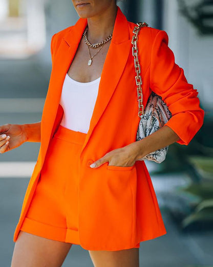 Luna - Blazer en Shorts Set