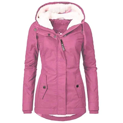 Sophia - Gewatteerde Winterparka met Capuchon