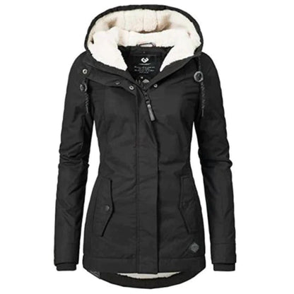 Sophia - Gewatteerde Winterparka met Capuchon