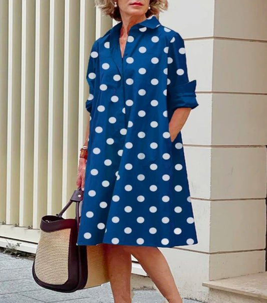 Larsa  - Maxi Jurk Tijdloze elegantie met een speelse twist