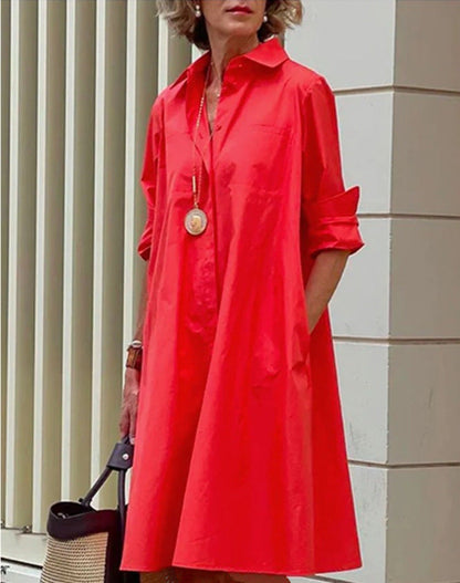 Larsa  - Maxi Jurk Tijdloze elegantie met een speelse twist
