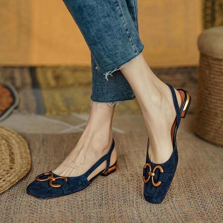 Suuze - Elegante Suède Slingbacks