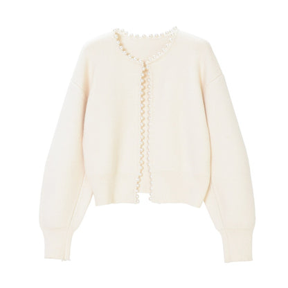 Sophia – Cardigan met Pareldetails