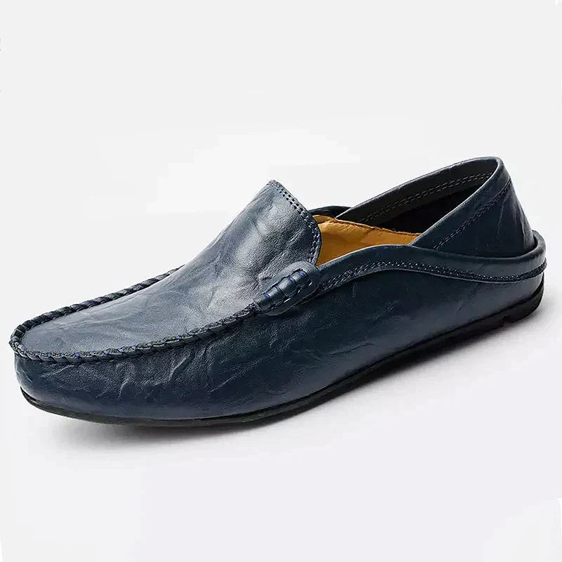 Luca - Luxe Leren Loafers met Comfortabele Pasvorm voor Een Verzorgde