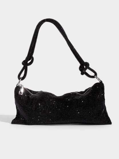 Sophia – Glanzende Tas met Kettinghengsel