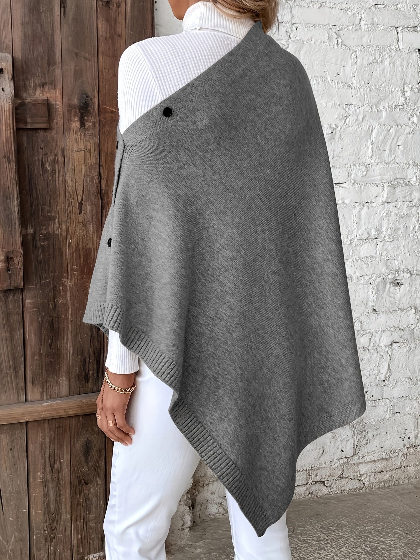 Minne - Luxe Sjaal Poncho