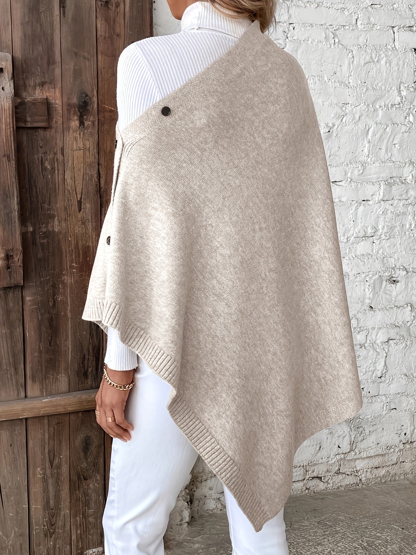 Minne - Luxe Sjaal Poncho