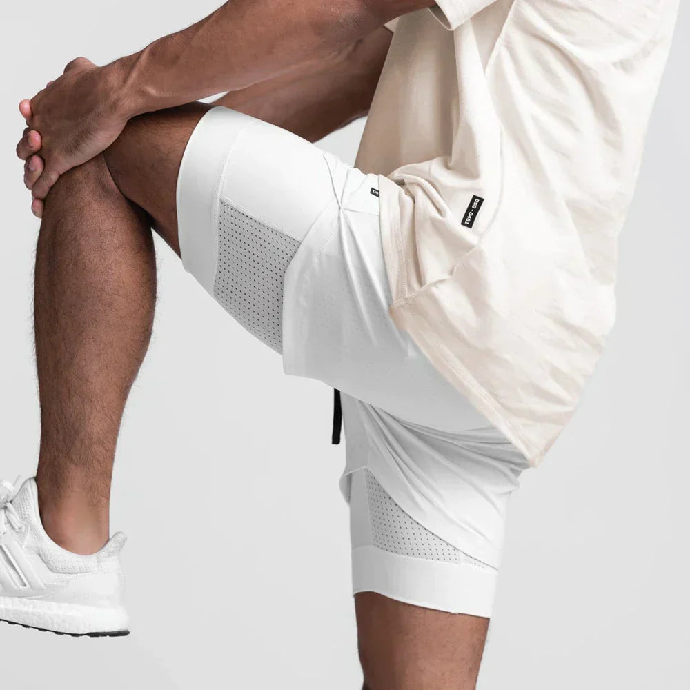 Adivo - Ademende en Comfortabele Fitness Shorts