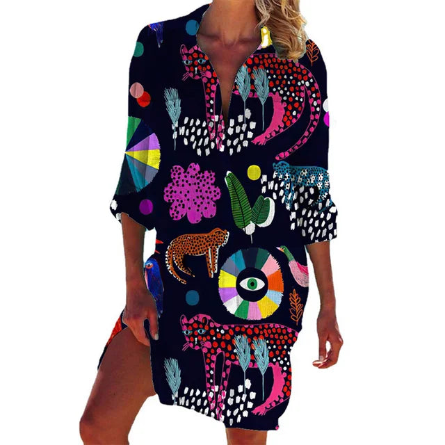 Isadora - Hawaii Bloemenprint Blouse