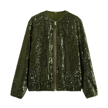 Jorinde - Pailetten Bomber Jacket
