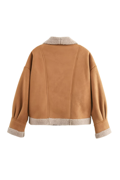 Ansa - Oversized Shearling Jack