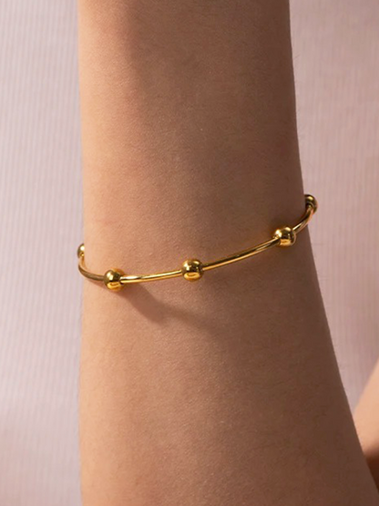 Margaretha - Rosalien Kraal Bangle Armband Goud