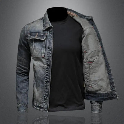 Antoine – Retro Denim Jack voor Vintage Stijl