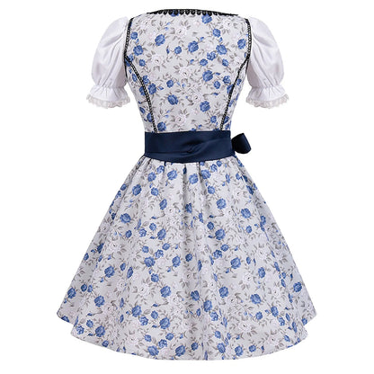 Christy - Kanten Oktoberfest Jurk voor Traditionele Kleding