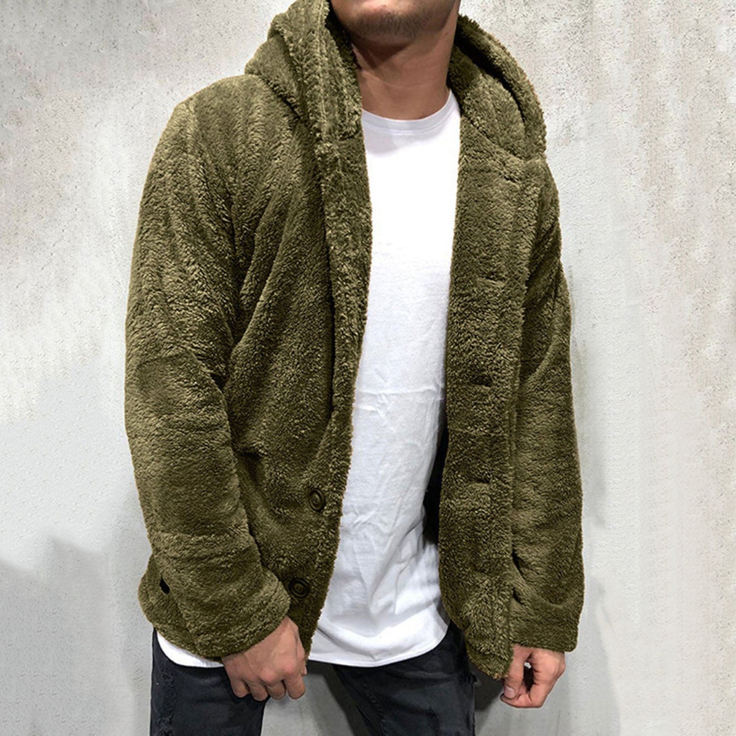 Bradley - Fleece Jack met Capuchon voor Heren