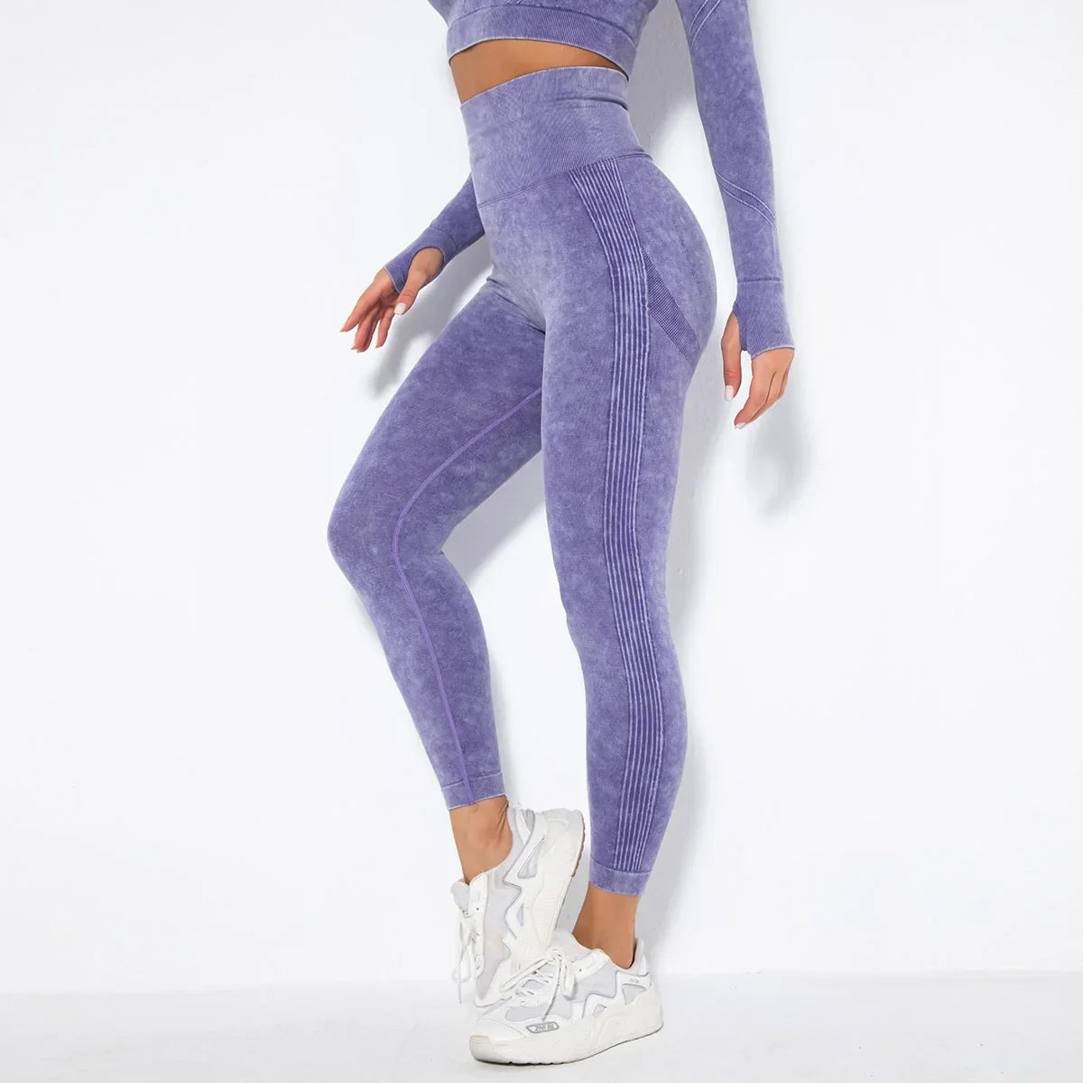 Vixen - Naadloze Yoga Set met Cropped Top