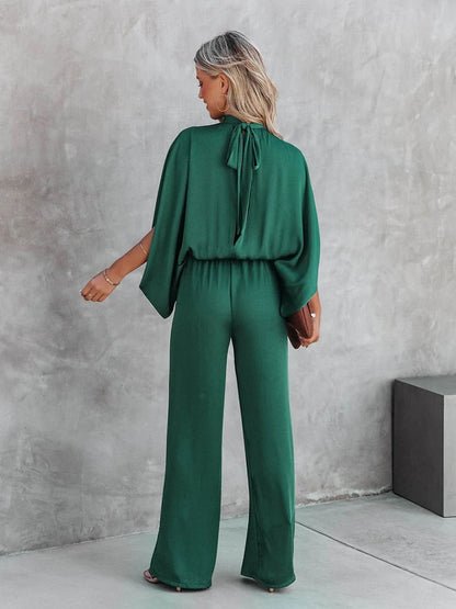 Bruna - Elegante groene jumpsuit