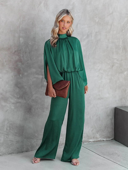 Bruna - Elegante groene jumpsuit