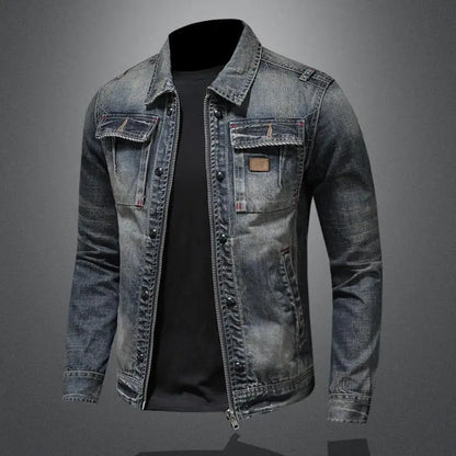 Antoine – Retro Denim Jack voor Vintage Stijl