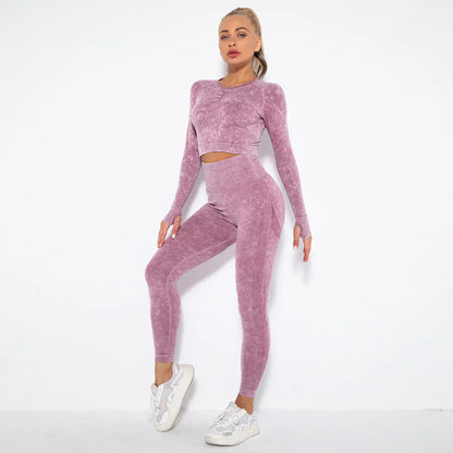 Vixen - Naadloze Yoga Set met Cropped Top