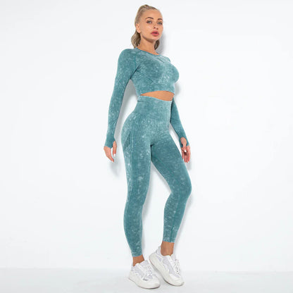 Vixen - Naadloze Yoga Set met Cropped Top