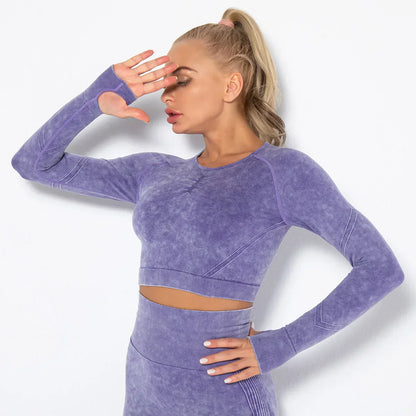 Vixen - Naadloze Yoga Set met Cropped Top