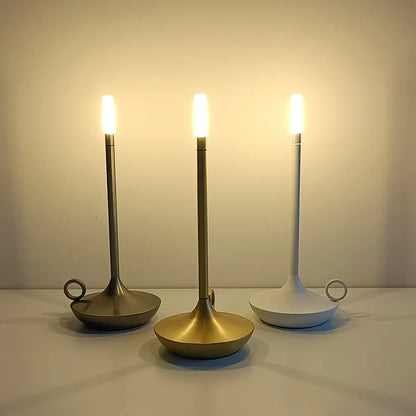 GlowCandle Luxe Touch Bediening Lamp met Dimmer in Gotische Kaars vorm