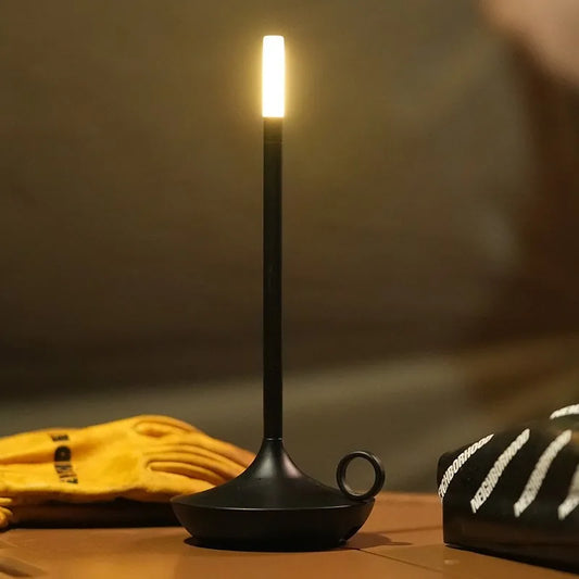 GlowCandle Luxe Touch Bediening Lamp met Dimmer in Gotische Kaars vorm