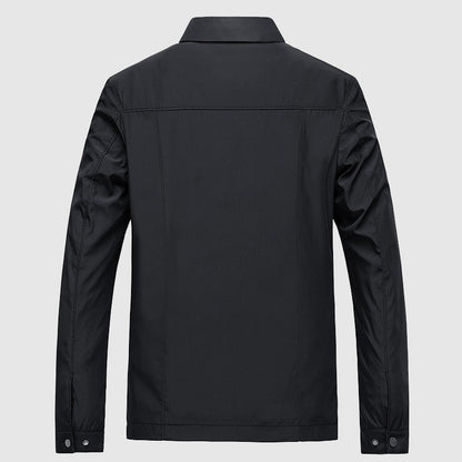 Oliver - Zip-Up Jas met Geruite Voering