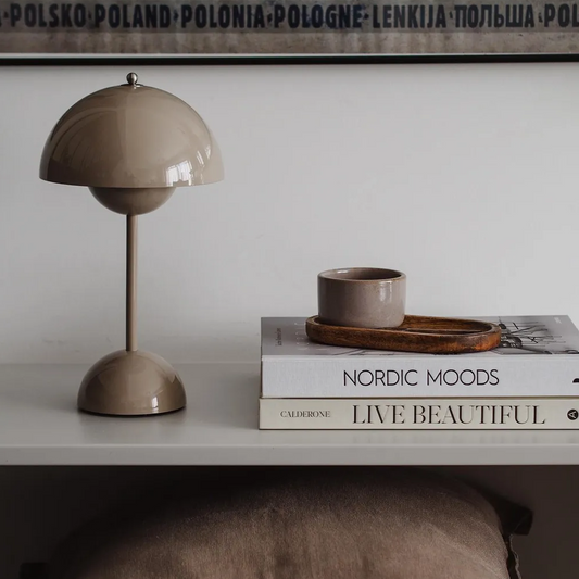 NordicGlow Luxe Moderne Compacte Design Mushroom Tafellamp