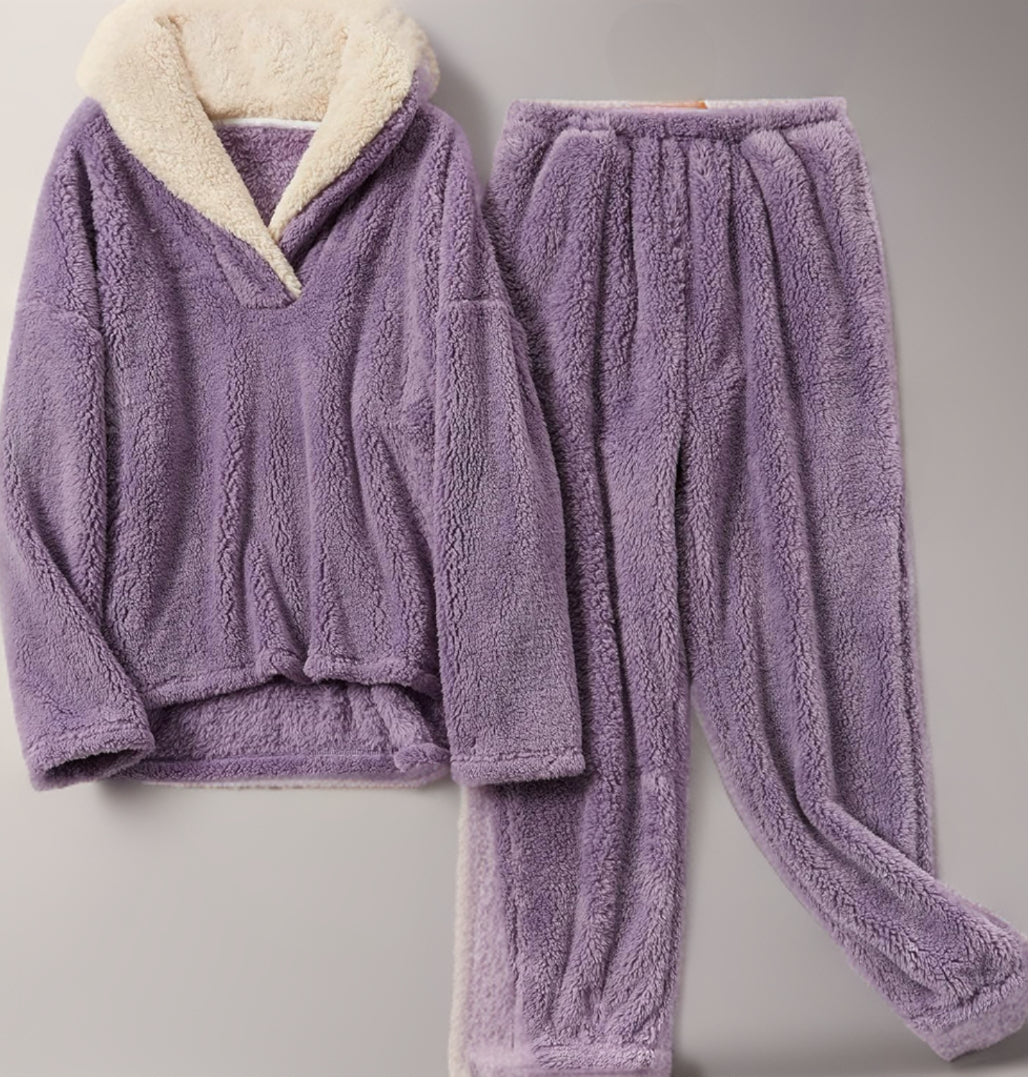 Zara - Luxe Fluffy Set voor Comfortabele Avonden