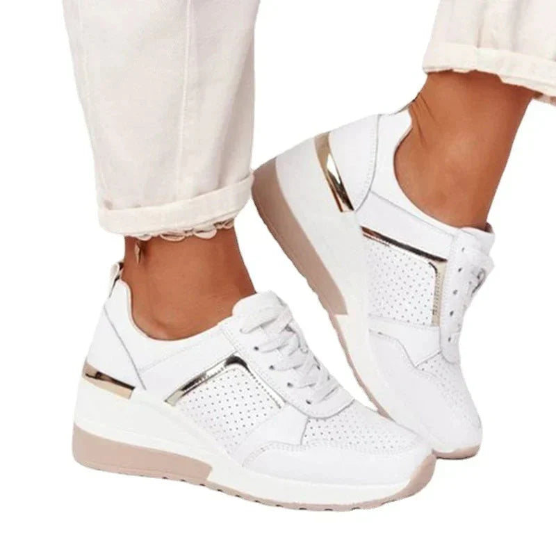 ComfiSneak Ortopedische Stijlvolle Sneakers met Glans